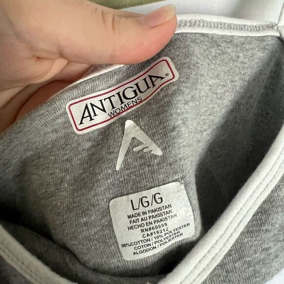 Antigua Pittsburgh Penguins Tank Top Gray Size L - Picture 3 of 6